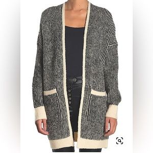FRNCH black & white cardigan
